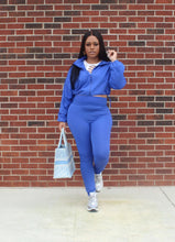 Load image into Gallery viewer, Baddie Blue Two Piece Set
