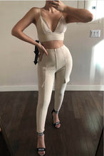 Load image into Gallery viewer, Nude Faux Suede Leggings
